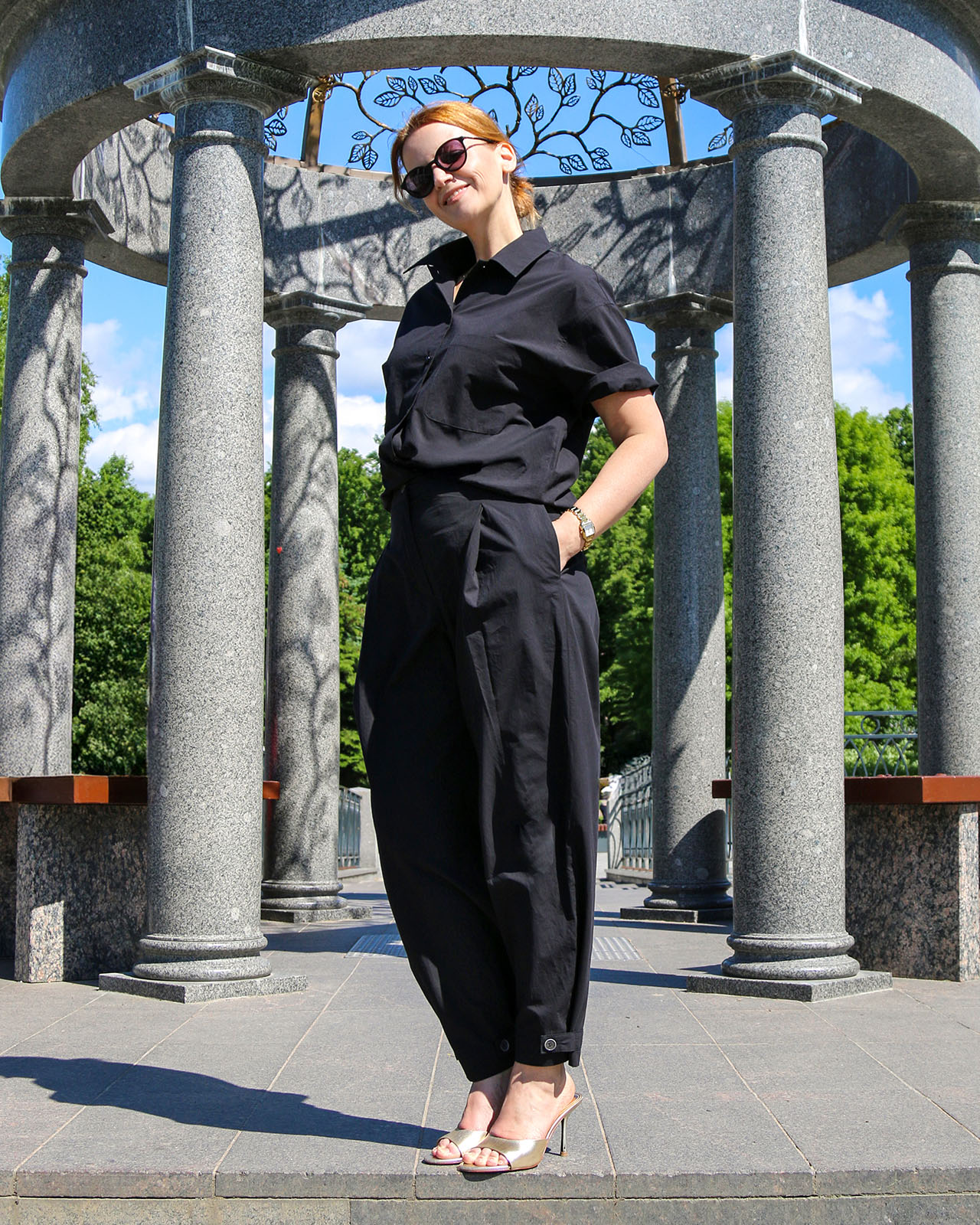 Брюки из батиста женские 524-001 s
