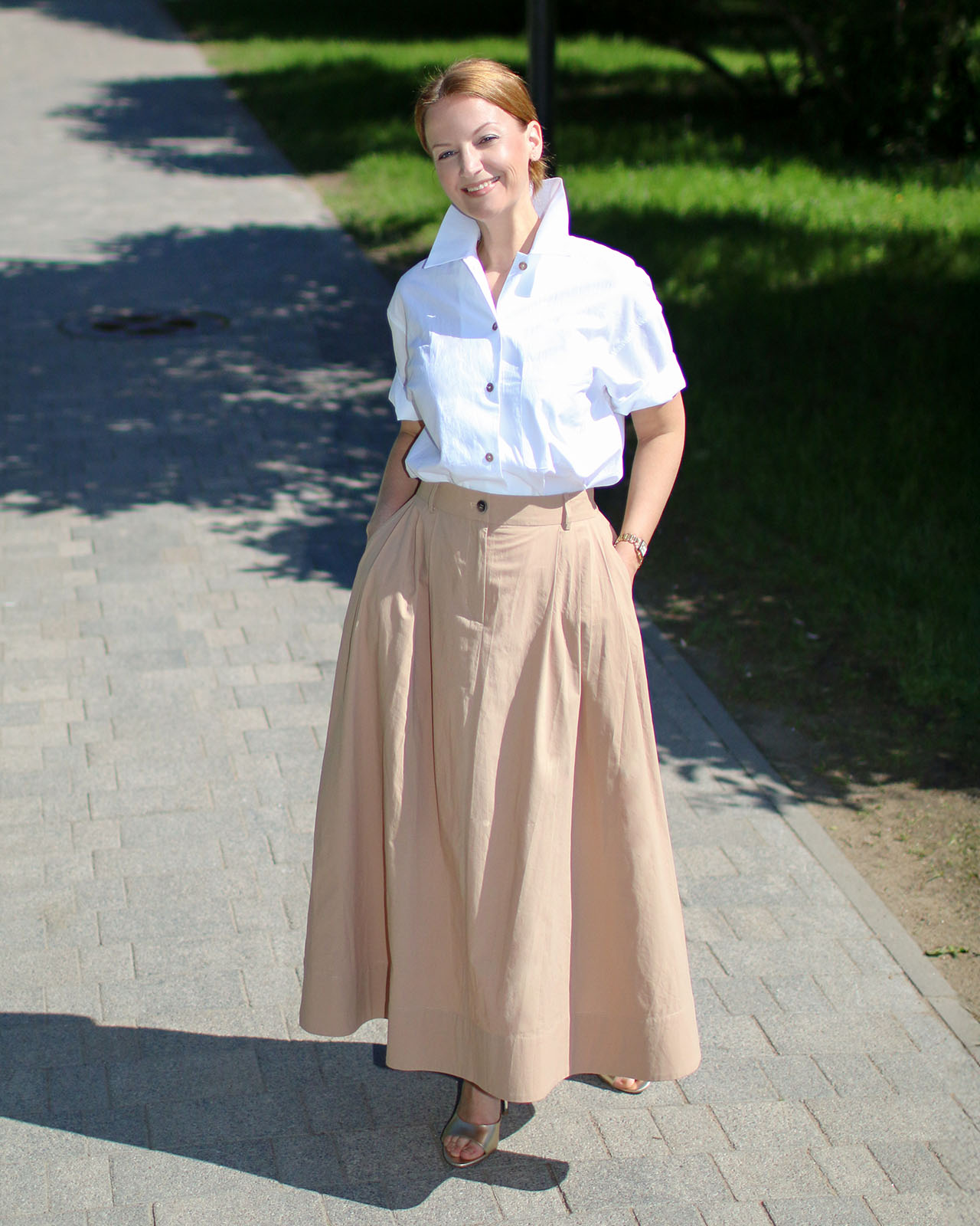 Юбка из батиста