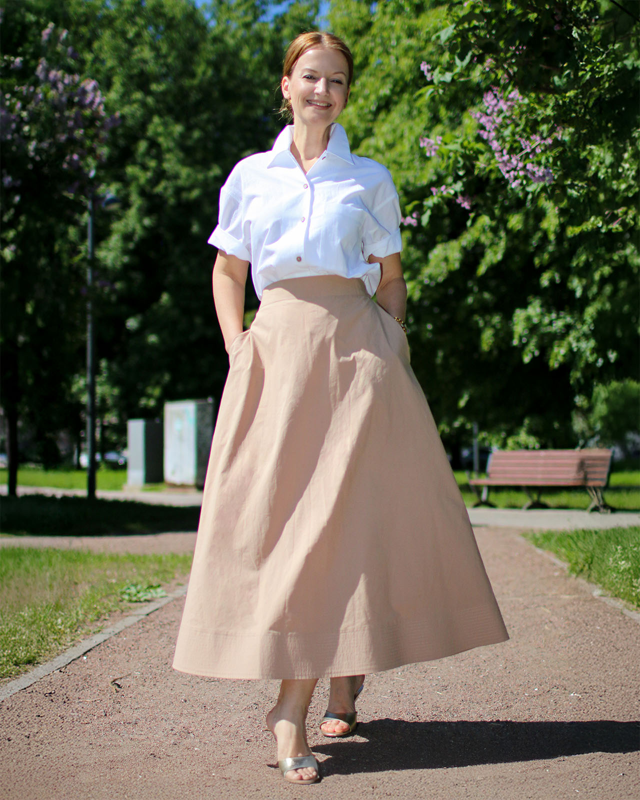 Длинная юбка 523-430 2 s